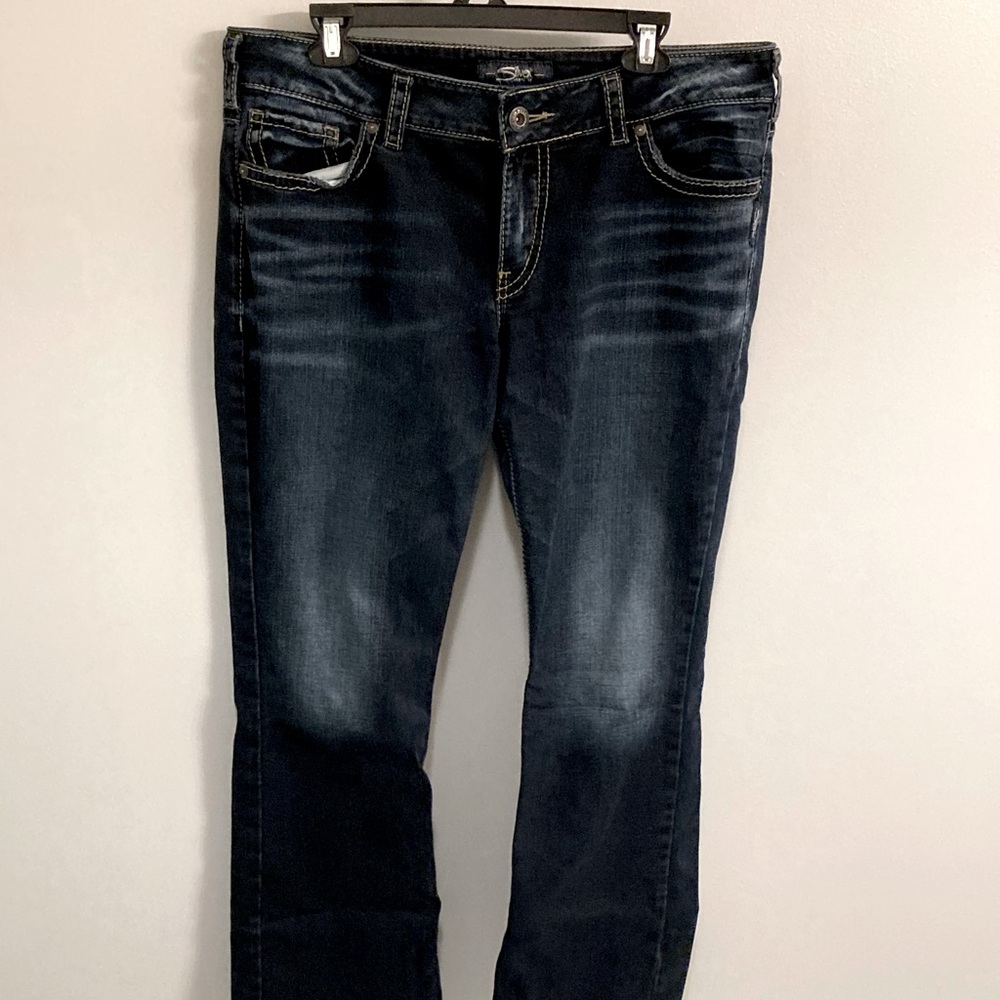 Silver Jeans fluid denim